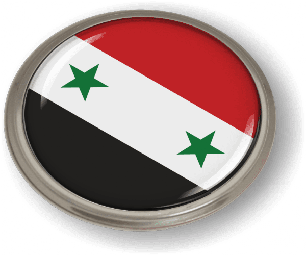Syria - Flag - Country Emblem